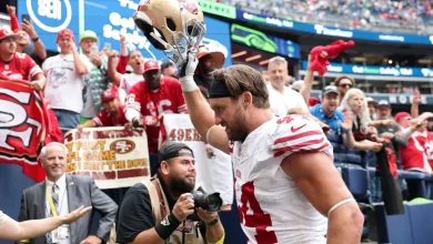 49ers Kyle Juszczyk thankful to be a surprising 201 games in and a fan favorite - The Athletic