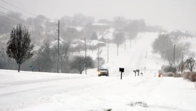 A major U.S. winter storm disrupts post-Thanksgiving travel : NPR