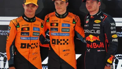 Adjusted 2025 F1 Qatar Grand Prix starting grid after penalty