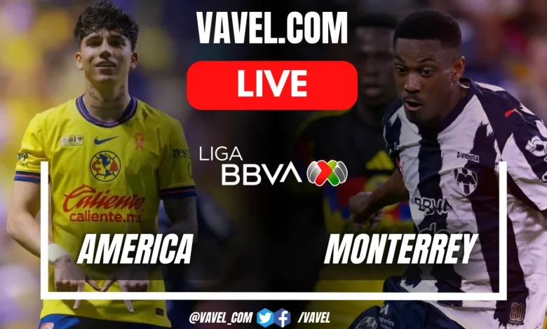 America vs Monterrey LIVE Score Updates in Liga MX Match