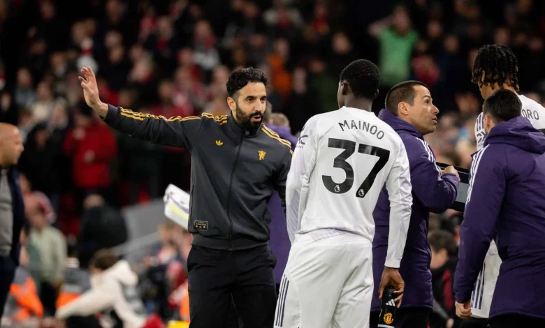 Amorim quizzed on Mainoo