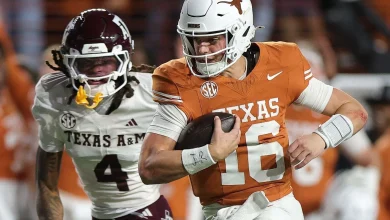 Arch Manning rallies Texas, hands Texas A&M first loss