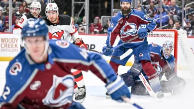 Avalanche’s Nathan MacKinnon, Brent Burns share passion for training, off-ice work: ‘I’ve already learned a lot from him’
