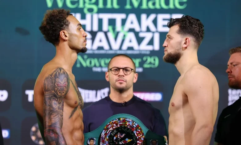 Ben Whittaker vs. Benjamin Gavazi LIVE: Latest updates from Birmingham