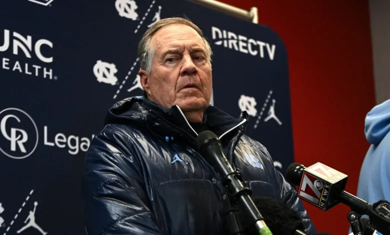 Bill Belichick was a little salty after his season-ending loss