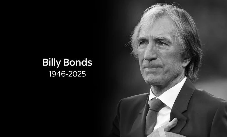 Billy Bonds: Legendary former West Ham player, manager and coach dies aged 79