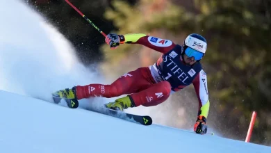 Brennsteiner gets first win as Odermatt skis out