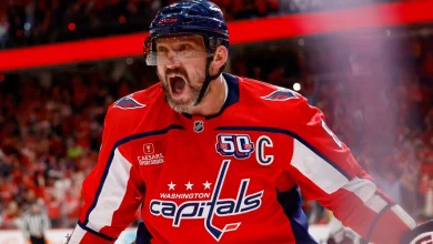 Capitals celebrate Ovechkin's milestones with unique fan gift