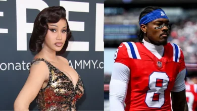 Cardi B and Stefon Diggs' son twins with dad in new photos