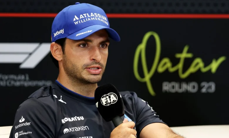 Carlos Sainz explains bizarre plastic issue in Qatar GP qualifying as stewards punish Williams