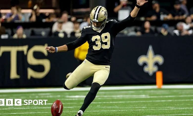 Charlie Smyth: Former Down goalkeeper elevated to New Orleans Saints' active roster before NFL debut