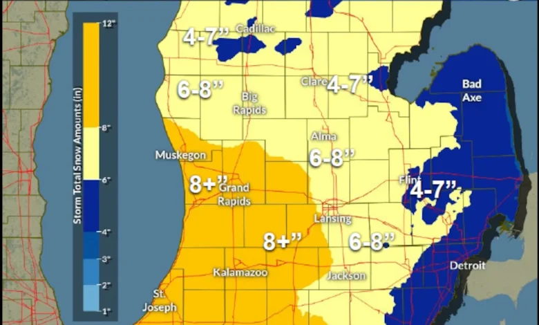 Consumers Energy pre-staging 200 crews statewide ahead of weekend winter storm