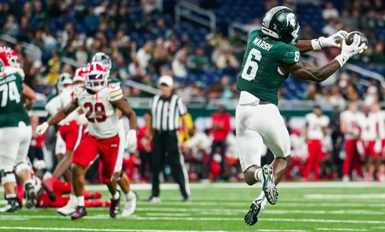 Couch: 3 quick takes on Michigan State football's 38-28 win over Maryland at Ford Field and Jonathan Smith's future