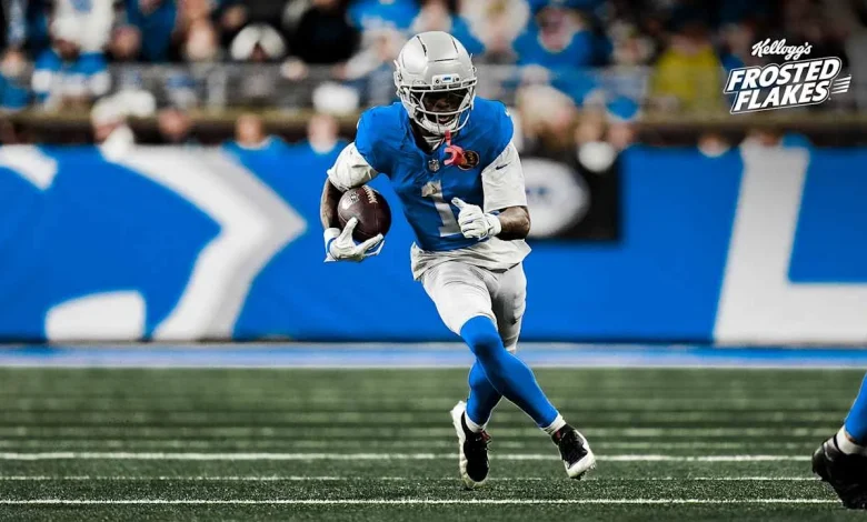 Detroit Lions lean on WR Jameson Williams after WR Amon-Ra St. Brown leaves game early