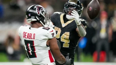 Devin Neal injury update and status vs. the Dolphins in Week 13 | Nov. 30, 2025