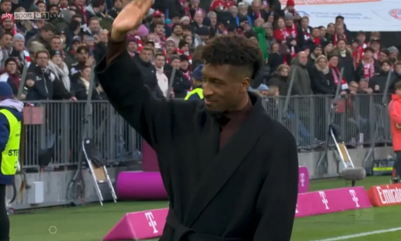 FC Bayern: Kingsley Coman vor Anpfiff im Stadion verabschiedet