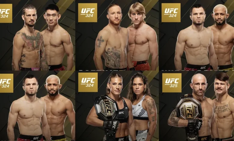 Fighters react to Dana White's UFC 324, UFC 325 breaking news