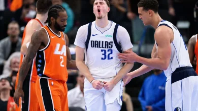 Flagg scores season-high 35 and Thompson rallies Mavericks past Clippers 114-110