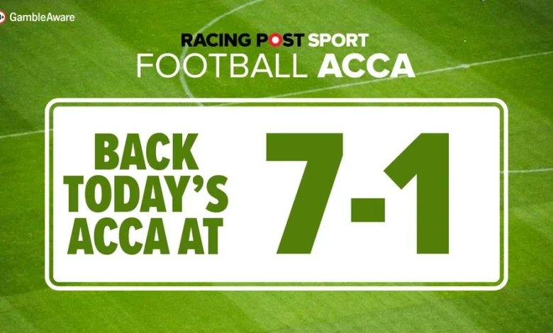 Football accumulator tips for Thursday November 27: Back our acca at 7-1 with bet365