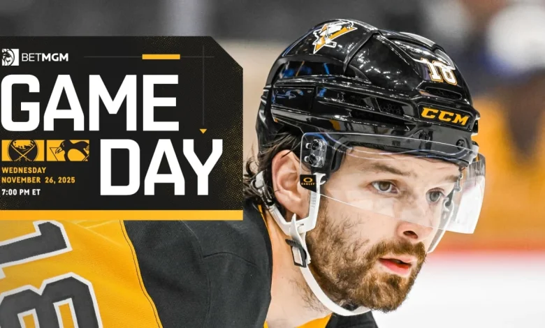 Game Preview: 11.26.25 vs. Buffalo Sabres