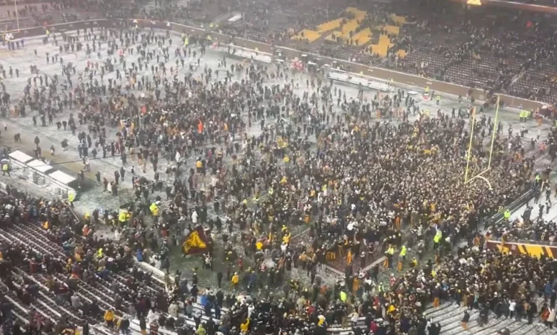 Gophers mock Wisconsin's Jump Around after fourth Axe win in five years