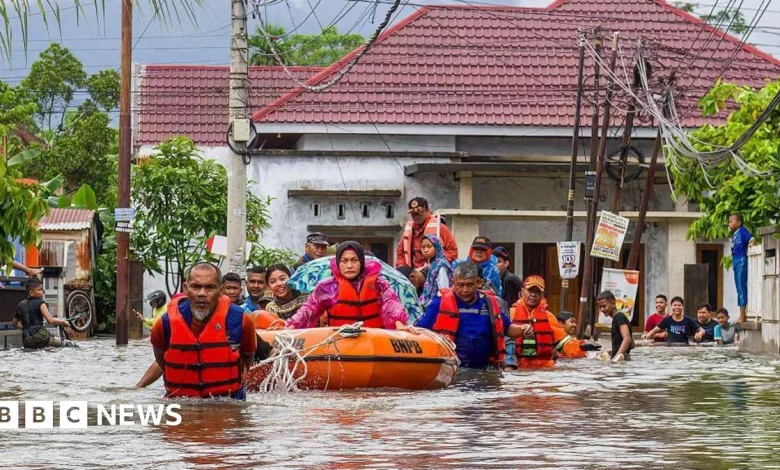 Hundreds dead and missing in flooding across South East Asia