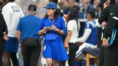 Indianapolis Colts owner Carlie Irsay-Gordon talks wearing headset on sideline, pursuing Super Bowls