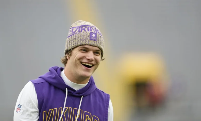 J.J. McCarthy has another limited practice