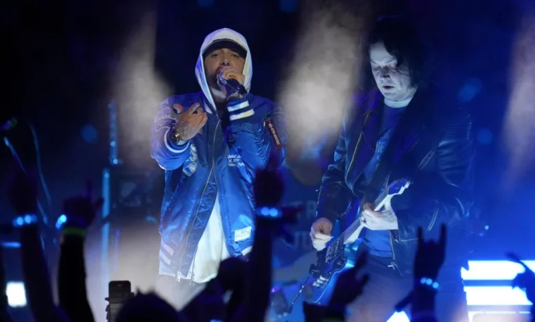 Jack White & Eminem release 3-song album featuring halftime show performance