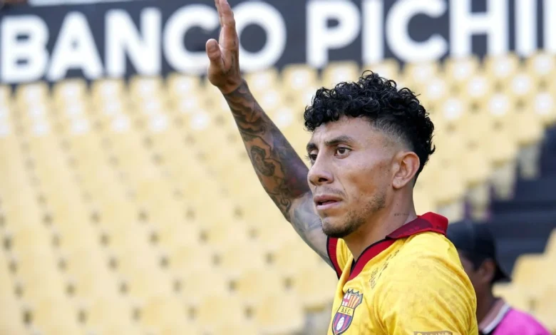 Joao Rojas se perdería el partido entre Barcelona y Libertad