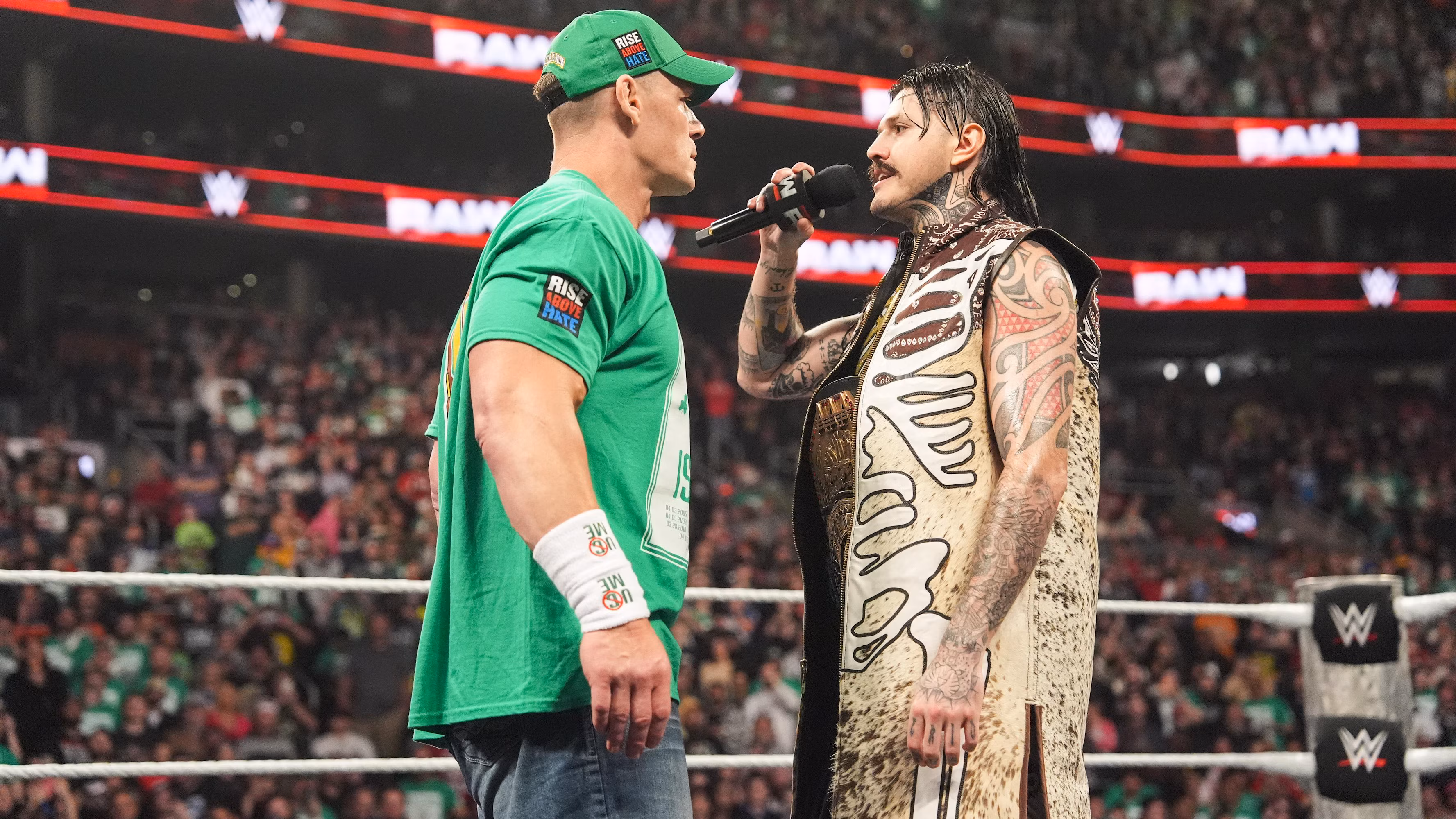 John Cena Loses WWE IC Title to Dom Mysterio as Liv Morgan Returns from Injury