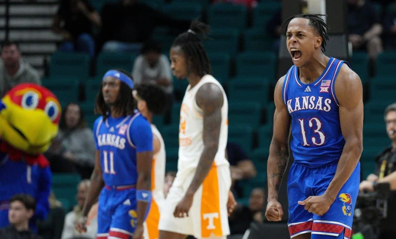 KU basketball takeaways from Tennessee win at Players Era