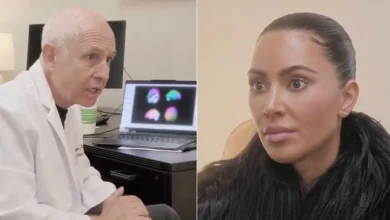 Kim Kardashian Shocked to Learn She Has "Low Activity" in Her Brain