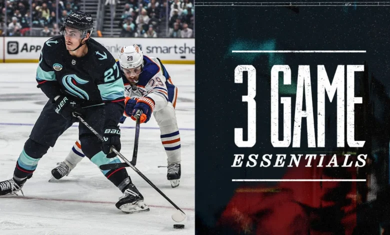 Kraken (11-6-6) vs. Oilers (10-10-5)