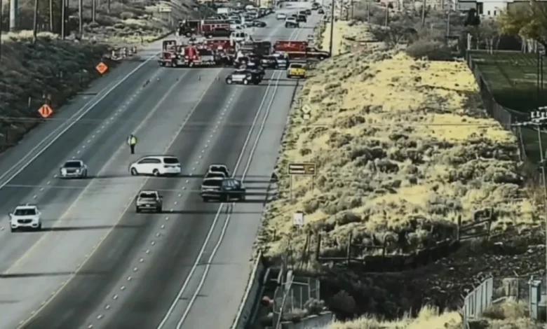 LIVE: Head-on collision forces closure of Redwood Road near Camp Williams