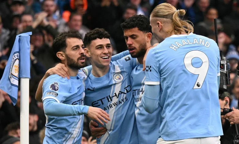 Man City 3-2 Leeds: Phil Foden inspires chaotic win as Pep Guardiola's side move second in Premier League