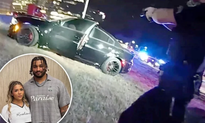 Marshawn Kneeland dashcam footage reveals frantic scene