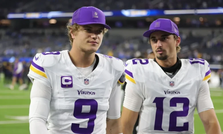 Max Brosmer to make 1st start in Vikings-Sam Darnold reunion game