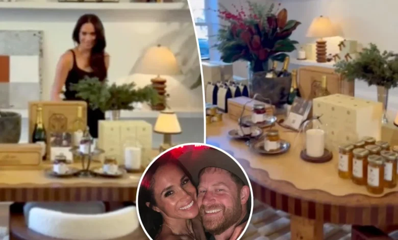 Meghan Markle shares glimpse into how she’s hosting Thanksgiving with Prince Harry and their kids