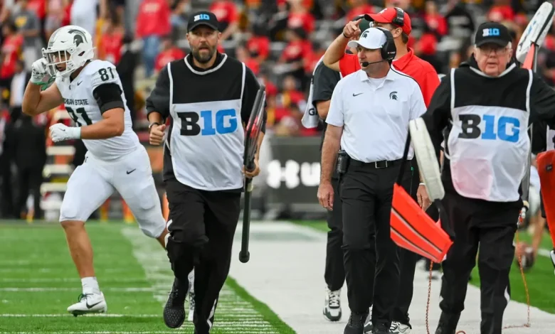 Michigan State vs Maryland football game pick, score prediction