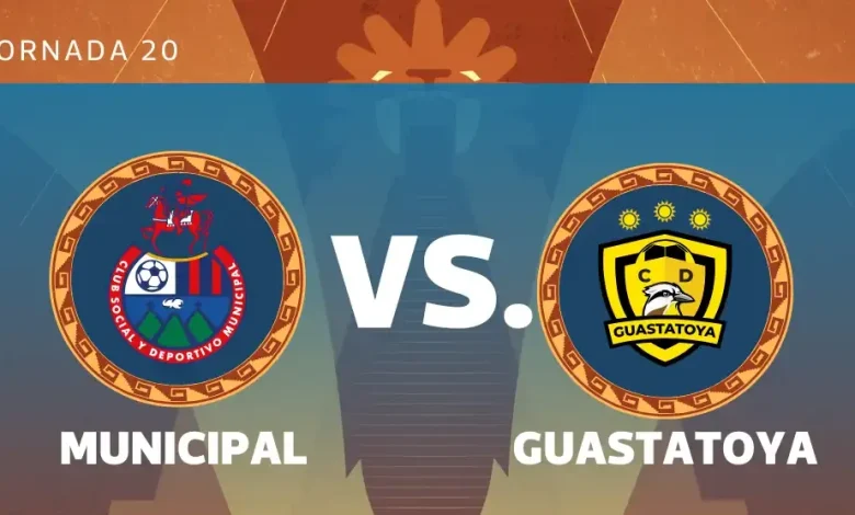 Municipal vs. Guastatoya: Sigue el en vivo del partido reprogramado de la fecha 20 del Apertura 2025