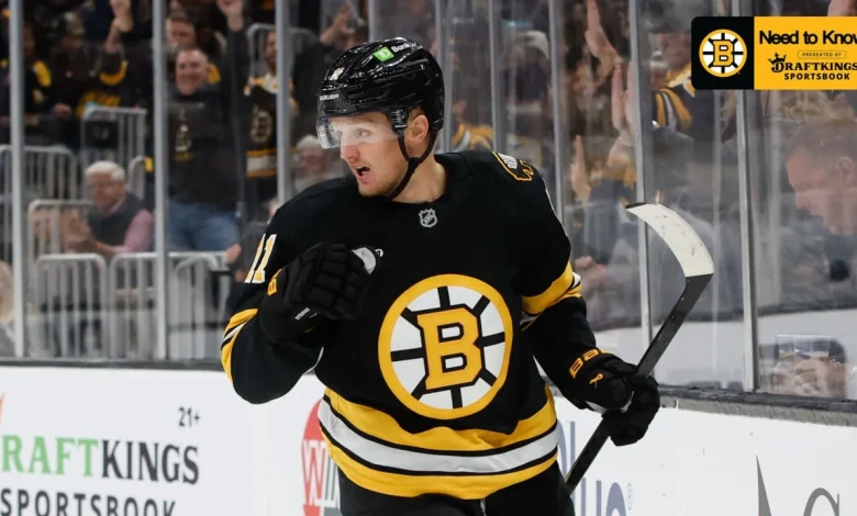 Need to Know: Bruins vs. Rangers 