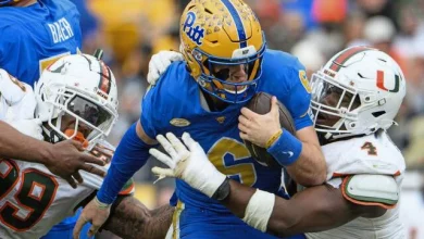 No. 13 Miami beats Pitt handily in finale to spoil Panthers' ACC title game hopes