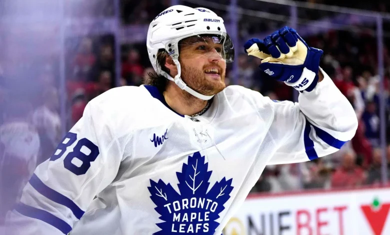 Nylander scores in overtime to lift Maple Leafs past Blue Jackets