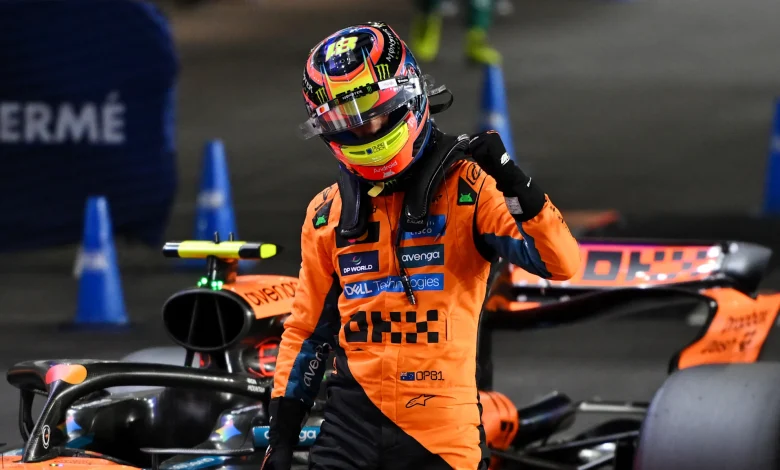 Oscar Piastri takes crucial Qatar Grand Prix pole ahead of Lando Norris and Max Verstappen