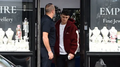 Phil Foden sparks wedding rumours as Man City and England star spotted ring shopping with girlfriend Rebecca Cooke