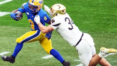 Pitt running back Desmond Reid returns for finale against Miami