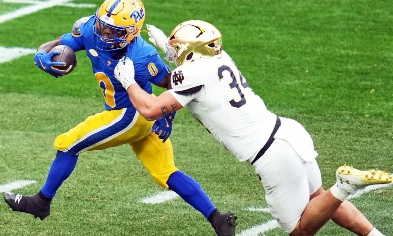 Pitt running back Desmond Reid returns for finale against Miami