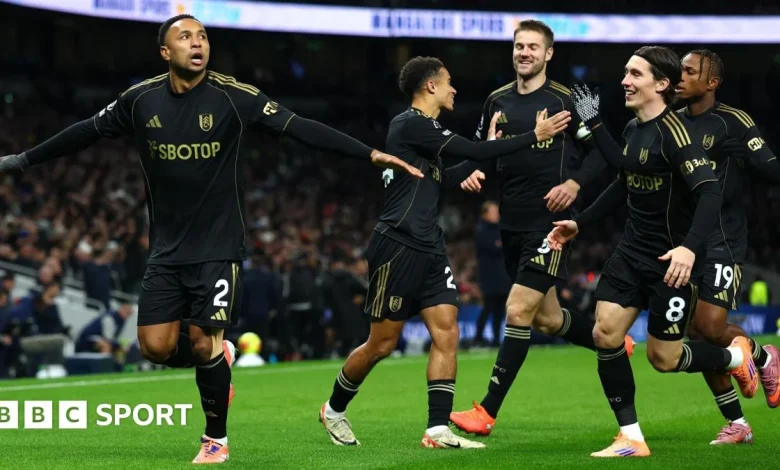 Premier League LIVE: Tottenham vs Fulham - score & updates