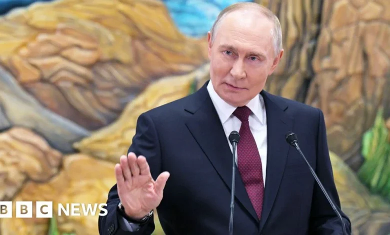 Putin doubles down on demands for Ukrainian territory ahead of talks with US